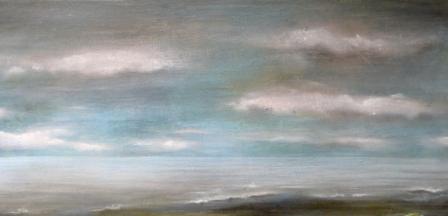 Leinwand 30x70cm Acryl Öl